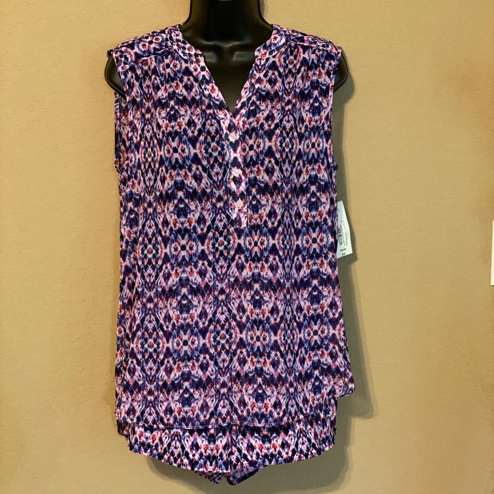 2-pc Multi-Color Short Set